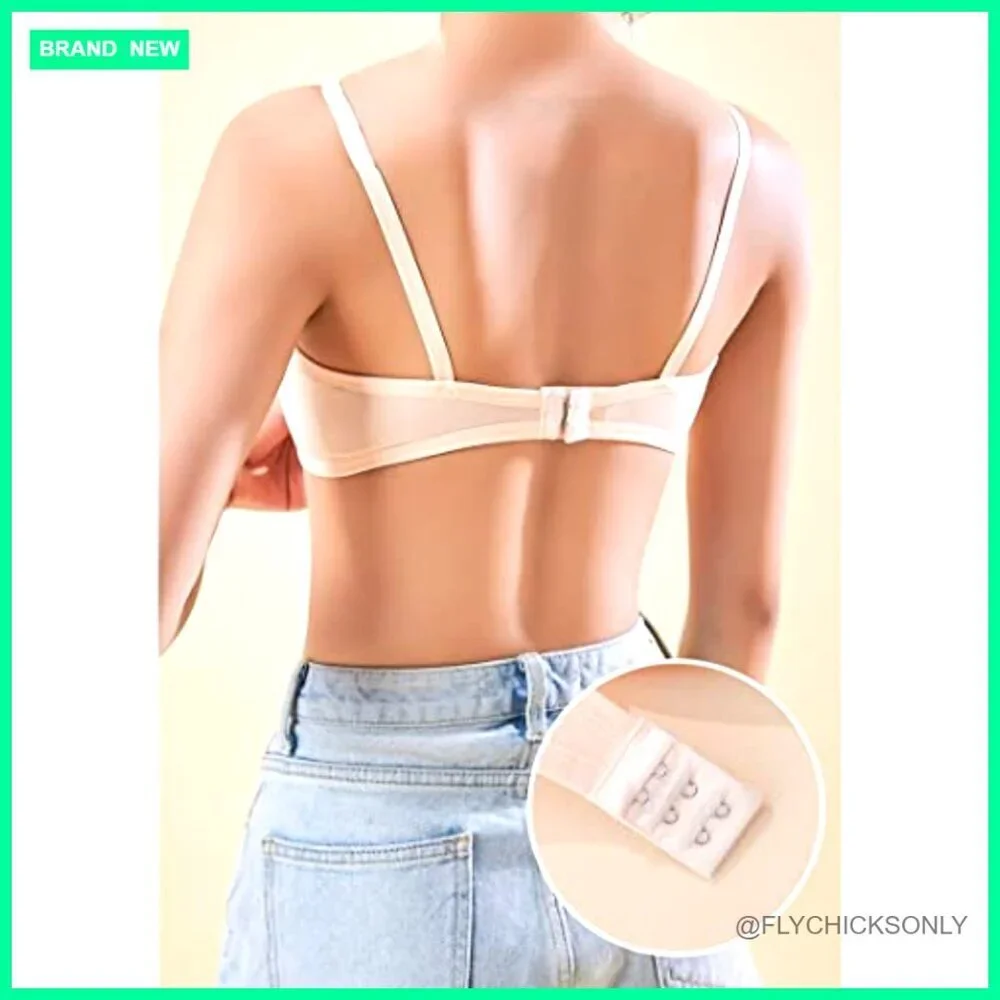 Adjustable Training Bra Cotton Bras Wireless Light Padded 10-16 Years